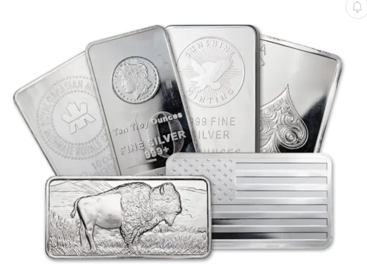 1 oz Silver Bars